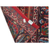 Vintage Perzisch Handgeknoopt Patchwork Tapijt Paisley Rood