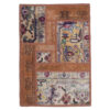 Vintage Patchwork Tapijt Geometrisch Bruin – Mix