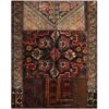Vintage Patchwork Tapijt Bruin – Rechthoekig Katoen