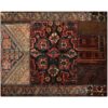 Vintage Patchwork Tapijt Bruin – Rechthoekig Katoen