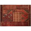 Vintage Patchwork Tapijt Geometrisch Rood – Mix