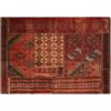Vintage Patchwork Tapijt Geometrisch Rood – Mix
