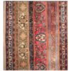 Vintage Patchwork Tapijt Gestreept – Crème Katoen