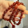 Islamitische Agaat Rozenkrans – 33 Gebedskralen Tasbih Natuursteen