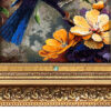 Handgeknoopt Perzisch Picturaal Tapijt uit Tabriz ‘Vogel en Bloemen’