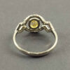Gele Citrien Zilveren Ring – Model Kamand