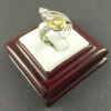 Gele Citrien Zilveren Ring – Klassieke Verloving