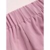 Roze Off-Shoulder Jumpsuit met Volants – Dames