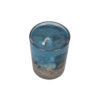 Ocean Geurkaars in Blauwe Pot – Handgemaakt