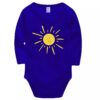 Set van 5 Babyrompers – Maansikkel Ontwerp Lange Mouwen