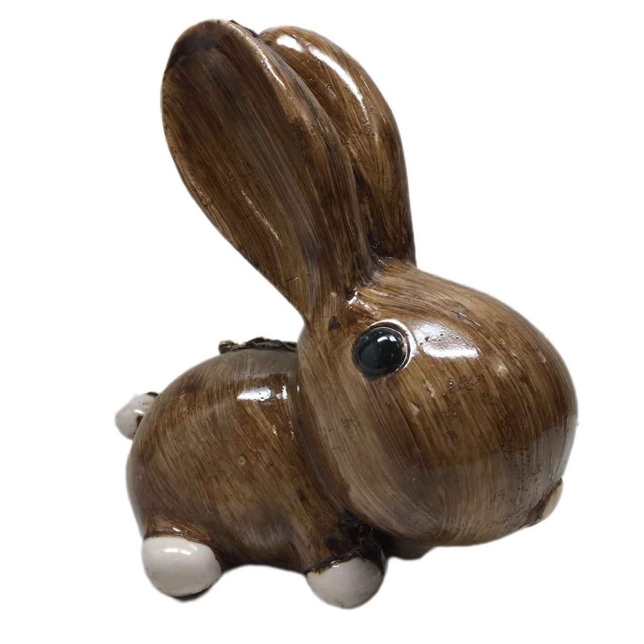 Decoratief Zittend Konijn Beeldje voor Huisdecoratie – Schattige Bunny Sculptuur