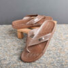 Teenslippers voor Mannen – Strandmodel Light Brown