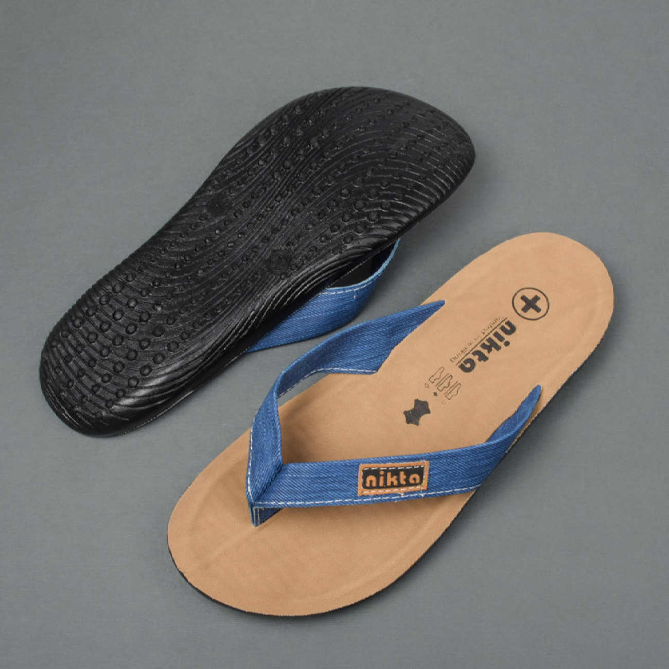 Teenslippers voor Mannen & Strand – Blauw