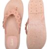 Antislip Teenslippers voor Dames met Bloemontwerp
