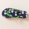 Teenslippers voor Mannen – Blauw Palmblad