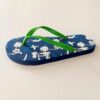 Teenslippers voor Mannen – Blauw Palmblad