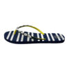 Teenslippers voor Dames – Zwart-Wit Gestreept