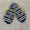 Teenslippers voor Dames – Zwart-Wit Gestreept