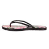 Teenslippers met Pluizig Patroon – Zwart Dames