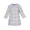 Dames V-Hals Dierenarts Uniform met Muts