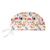 Dames V-Hals Dierenarts Uniform met Muts