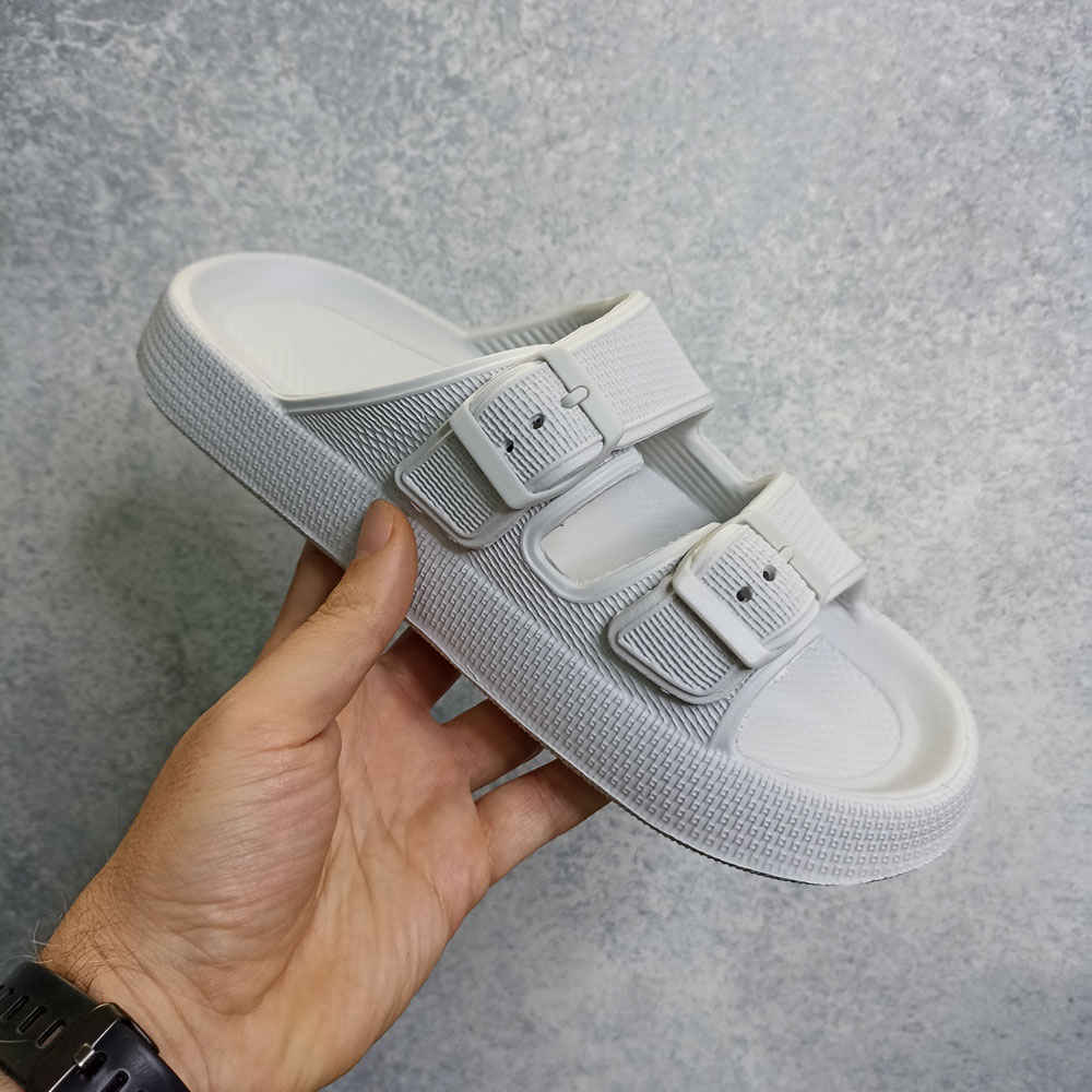 Witte Ihram Slippers voor Heren G450 – Hadj & Umrah