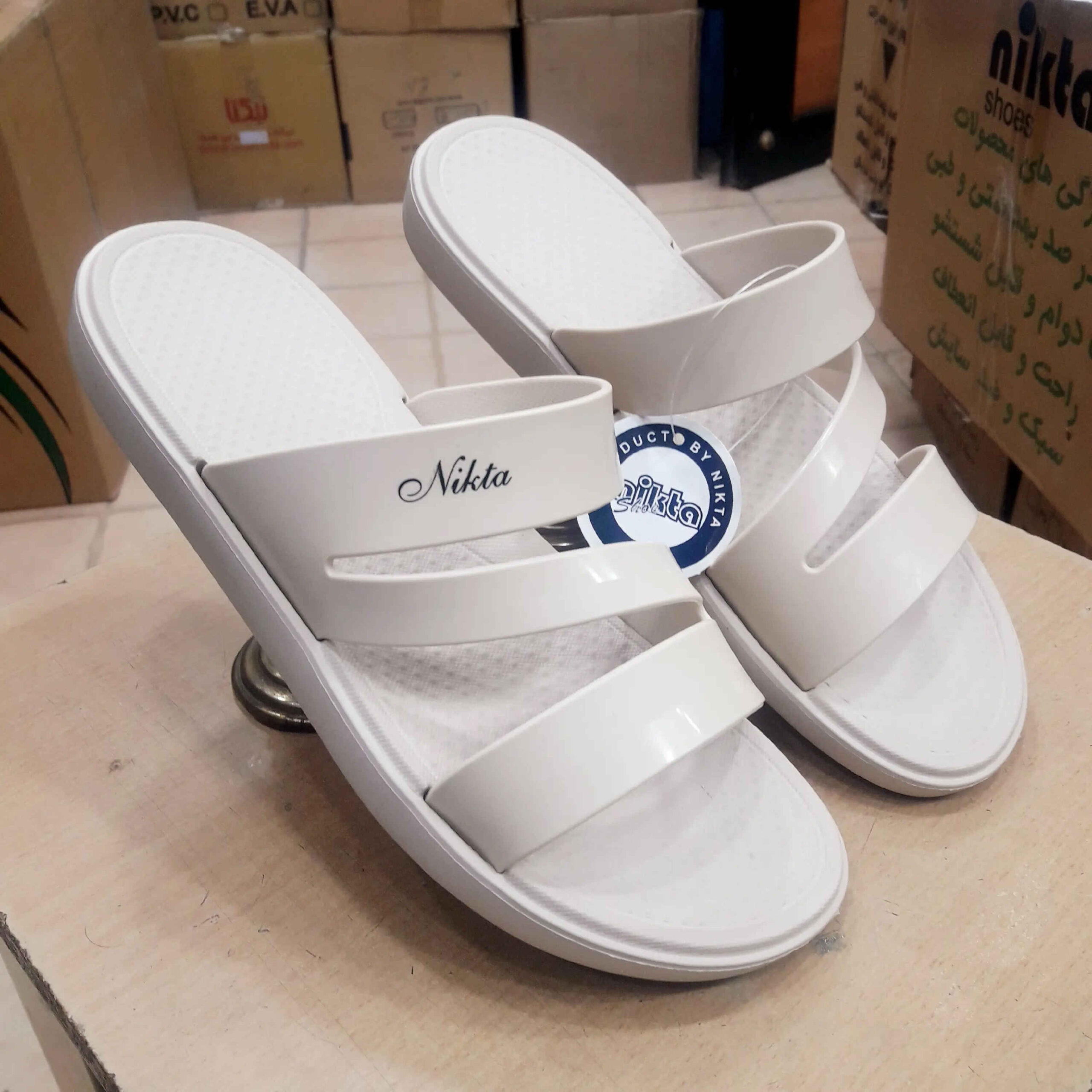 Witte Ihram Slippers voor Dames G4660 – Hadj & Umrah
