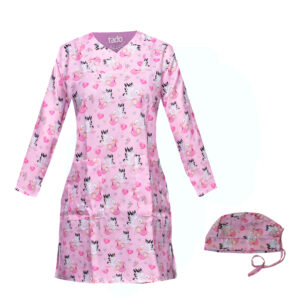 Dames Gynaecologie Uniform & Muts met 3 Zakken – Professioneel & Functioneel