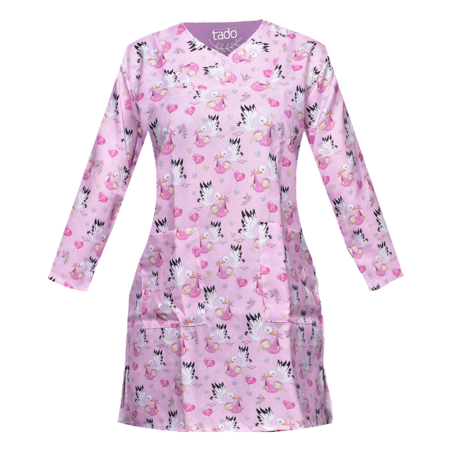 Dames Gynaecologie Uniform & Muts met 3 Zakken – Professioneel & Functioneel
