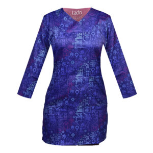 Dames Dierenarts Uniform – Praktisch Blauw