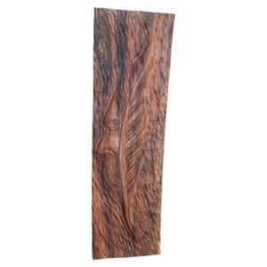 Houten Wanddecoratie – Gesneden Model Derwisj