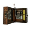 Houten Muziekdoos met Traditioneel Patroon & Spiegel