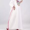 Abaya voor Dames met Geborduurd Ontwerp