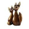 Decoratieve Vos Beeldjes – Set van 2 Realistische Vossen