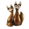 Decoratieve Vos Beeldjes – Set van 2 Realistische Vossen