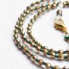 Geborduurde Brilketting met Oogkristalkralen