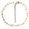 Enkelketting met Witte Zonnebloem Ontwerp