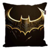 Batman Logo Kussen – Bedrukt Ontwerp