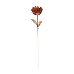 Decoratieve Koperen Bloem Handgemaakt met Artistiek Bloemontwerp voor Huisdecoratie (x10)