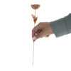 Decoratieve Koperen Bloem Handgemaakt met Artistiek Bloemontwerp voor Huisdecoratie (x10)