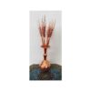 Decoratieve Koperen Tarwebloem – Handgemaakt met Schoofontwerp voor Bloemkunst Decoratie (5x)
