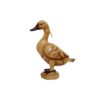 Set van 4 Decoratieve Eendenbeeldjes – Keramiek & Hars