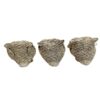 Decoratieve Uilen Beeldjes – Witte Vogelkunst (Set van 3)