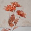 Handgemaakt Decoratief Koperen Bloemstuk voor Woondecoratie – Artistiek Bloemontwerp (x10)