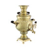 Perzische messing samovar decoratieve houtskool-theemaker 3.5 liter