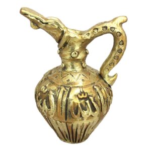 Decoratieve Aardewerken Kan met Allah Ontwerp Handgemaakt