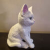 Decoratief Zittend Katje Beeldje – Schattige Kat Sculptuur