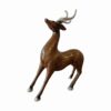 Decoratief Staand Hert Beeldje – Elegante Wilde-dieren Sculptuur