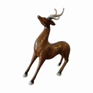 Decoratief Staand Hert Beeldje – Elegante Wilde-dieren Sculptuur