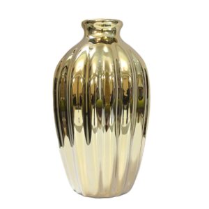 Decoratieve Keramische Enkele-Stengel Vaas voor Kleine Ruimtes & Moderne Woondecoratie